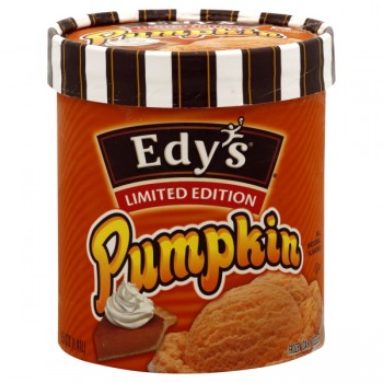 Dreyer's/Edy's Limited Edition Frozen Dairy Dessert Pumpkin