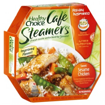 Healthy Choice Cafe Steamers Sesame Chicken
