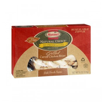 Hormel Natural Choice Carved Chicken Breast Grilled 100% Natural