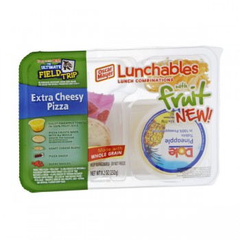 Oscar Mayer Lunchables with Fruit Pizza Extra Cheesy