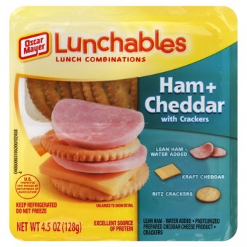 Oscar Mayer Lunchables Ham + Cheddar with Crackers
