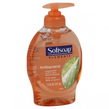 Softsoap Liquid Hand Soap Antibacterial with Light Moisture Pump