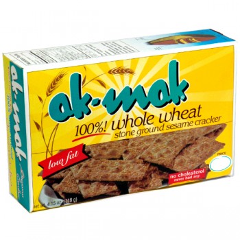 AK MAK Crackers 100% Whole Wheat Stone Ground Sesame