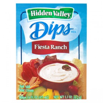 Hidden Valley Dips Mix Fiesta Ranch - Makes 16 oz