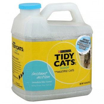 Tidy Cats Scoop Cat Litter for Multiple Cats Instant Action