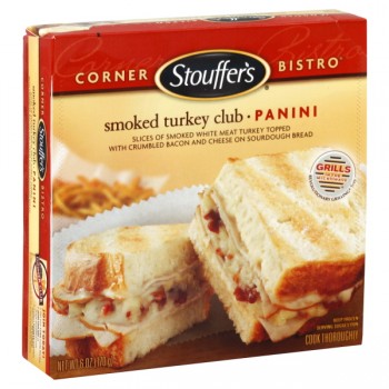 Stouffer's Corner Bistro Panini Sandwich Smoked Turkey Club
