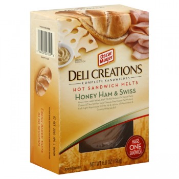 Oscar Mayer Deli Creations Hot Sandwich Melts Honey Ham & Swiss