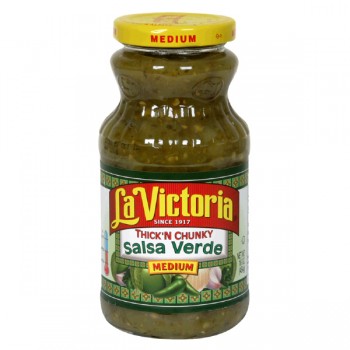 La Victoria Thick & Chunky Salsa Verde Medium