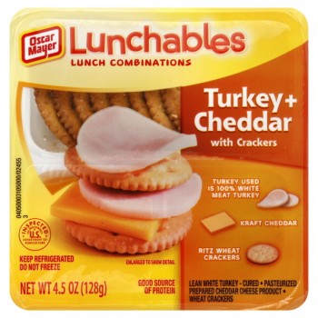 Oscar Mayer Lunchables Cracker Stackers Turkey + Cheddar