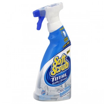 Soft Scrub Total Bath & Bowl Foaming Cleaner Fresh Scent Trigger Spray