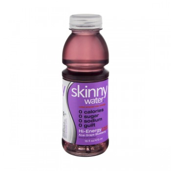 Skinny Water Hi-Energy Acai Grape Blueberry Nutrient Enhanced