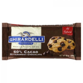 Ghirardelli Chocolate Chips Bittersweet Chocolate 60% Cocoa
