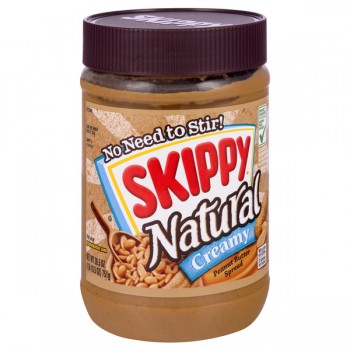 Skippy Peanut Butter Creamy Natural