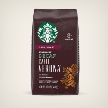 Starbucks Caffe Verona DECAF Coffee (Ground)