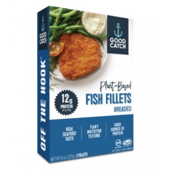 Good Catch Plant-Based Fish Fillets Breaded- 2 fillets