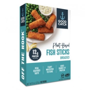 Good Catch Plant-Based Fish Sticks Breaded- 10 sticks
