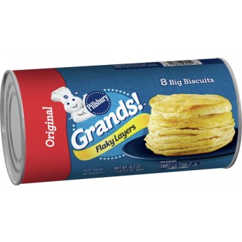 Pillsbury Grands! Biscuits Original Flaky Layers - 8 ct