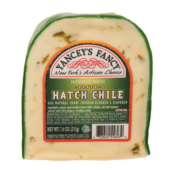 Yancey's Fancy New York Artisanal Cheese Hatch Chile Sharp Cheddar