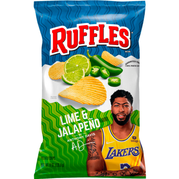 Ruffles Potato Chips Lime & Jalapeño 