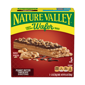 Nature Valley Peanut Butter Chocolate Wafer Bars - 6 ct