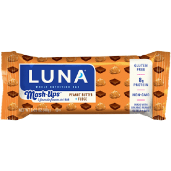 Luna Nutrition Bar for Women Peanut Butter Fudge