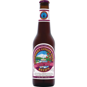 Reed's Raspberry Ginger Brew All Natural - 4 pk