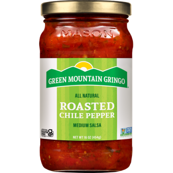 Green Mountain Gringo Salsa Roasted Chile Pepper All Natural